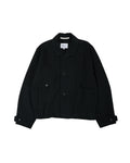lost & found Norse Projects Norse Projects Vandel Herringbone Twill Flight Jacket All Black