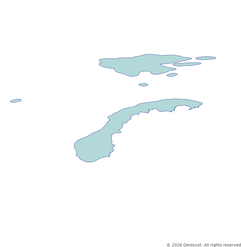Norway Country GIS Boundaries (Shapefile & GeoPackage) with 2026 Population Data