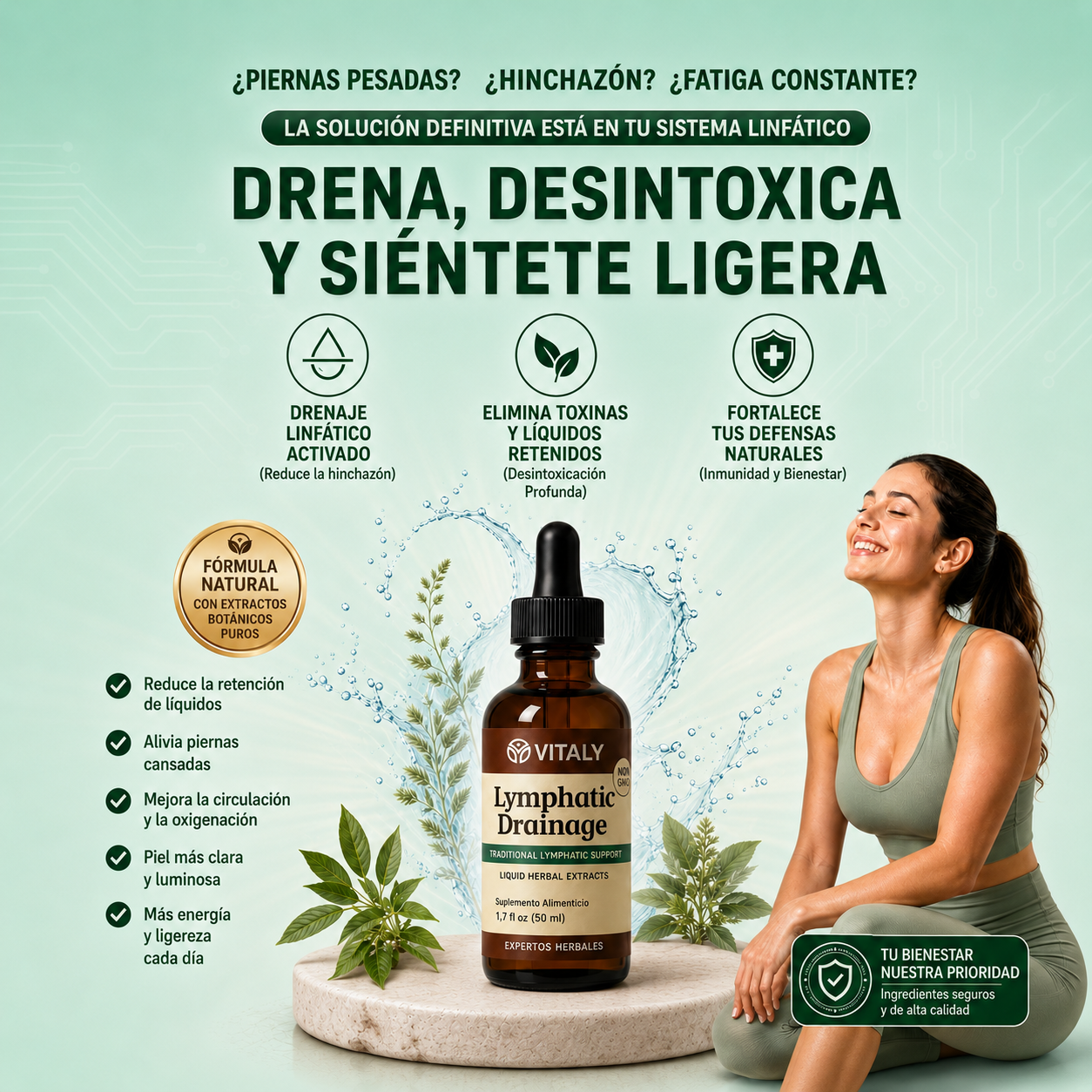 Vitaly Lymphatic Drainage | Depura y Renueva tu Cuerpo