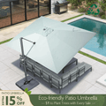 PURPLE LEAF Eco-friendly Affordable Patio Umbrella UV Resistant Sustainable Yard Umbrellas