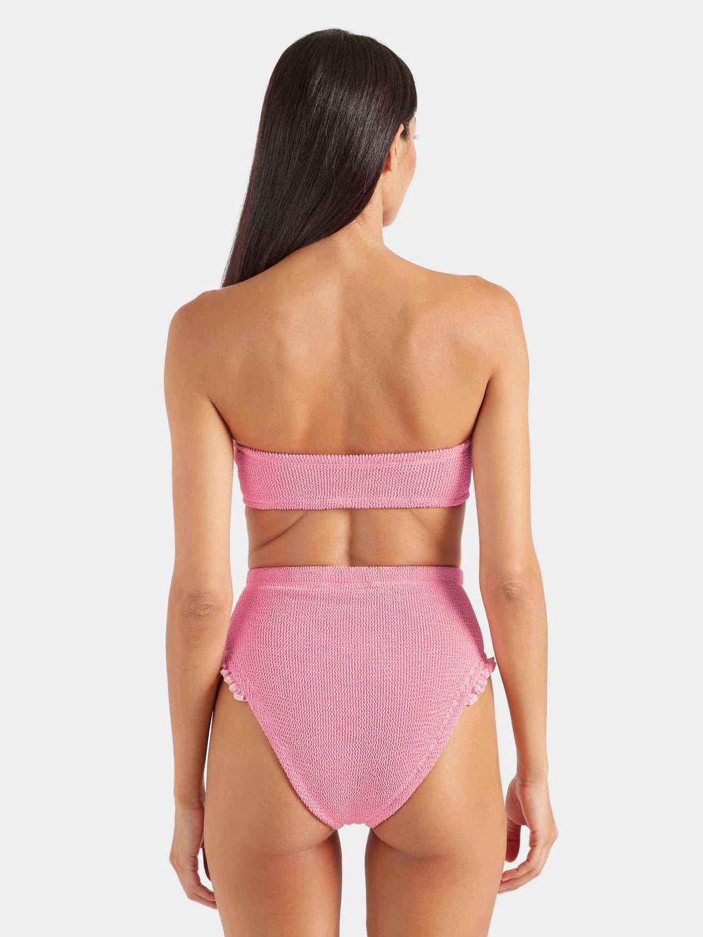 Peggy Bikini - Milkshake  Gingham