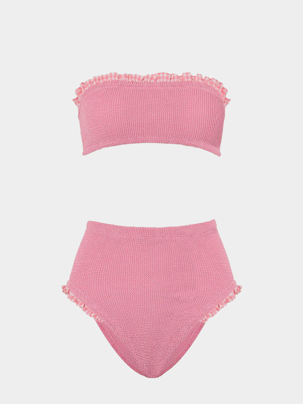Peggy Bikini - Milkshake  Gingham