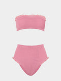Peggy Bikini - Milkshake  Gingham