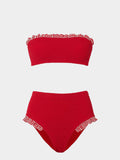 Peggy Bikini - Red Gingham