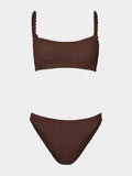 Phoebe Bikini - Metallic Chocolate
