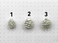 Sterling Silver Alder Cone