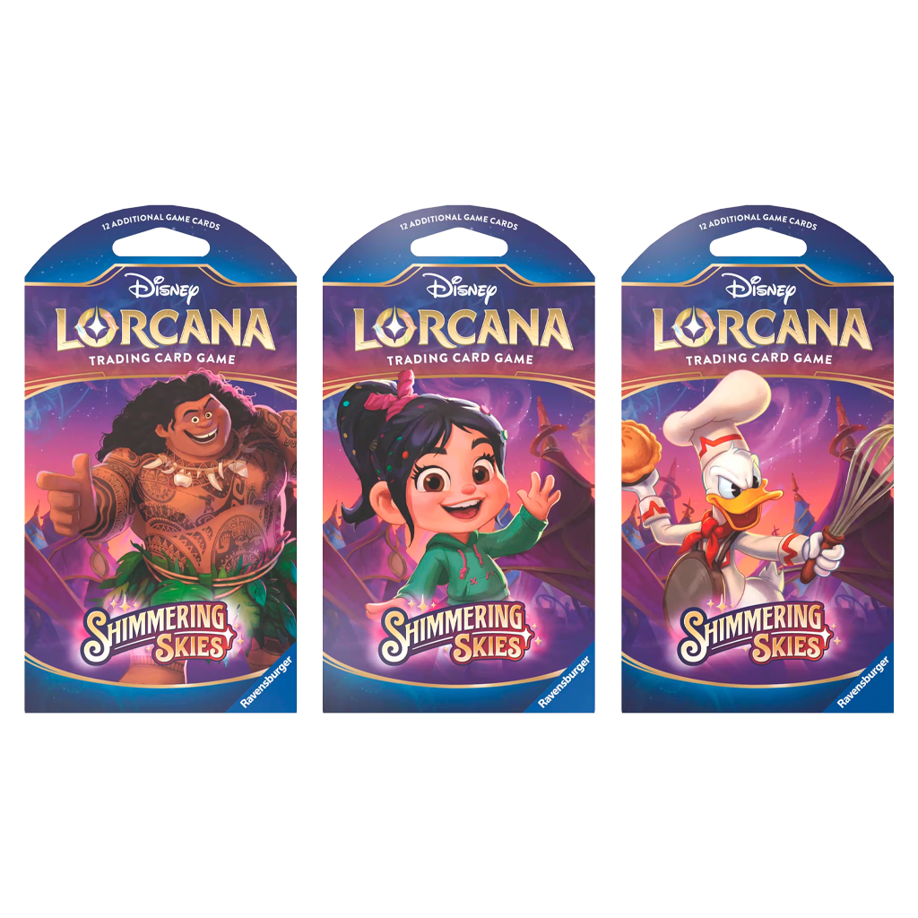 Disney - Lorcana - Shimmering Skies - Sleeved Booster Pack