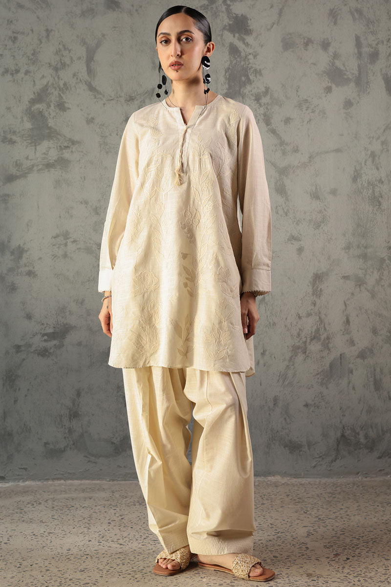 Embroidered Gulnar Duo-Set