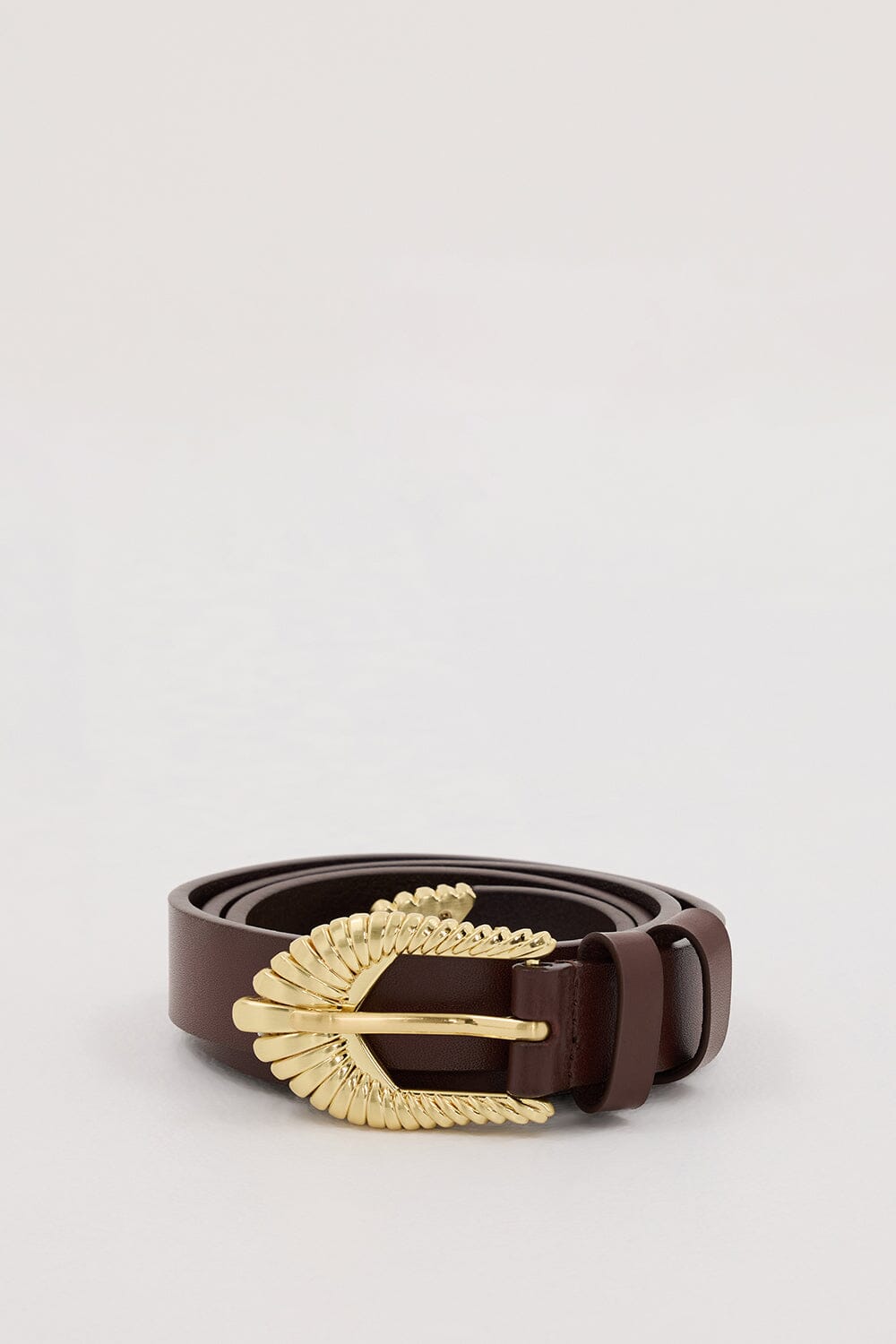 SANCIA THE ZOLINA COCOA BELT Accessories DISSH Boutiques O/S COCO