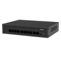 Switch PoE Imou® 10 Puertos 8 PoE 10/100M 2 Puertos Uplink 10/100M 65W 250M - SF110P