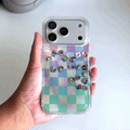 Shaker Case™ 💧 with Square Photo Charms