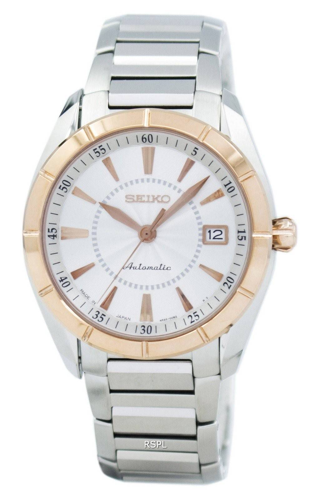 Seiko automatiske snoede safir Japan håndlavede varsle SRP106J1 Herre ur