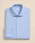 Brooks Brothers Men's Cotton Non-Iron Oxford Spread Collar Dress Shirt | Hydrangea