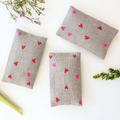 Micro Hearts Lavender Sachet by K studio