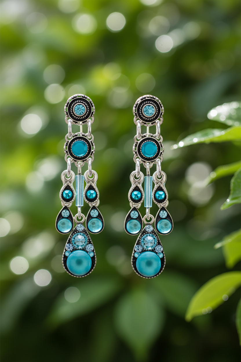 Firefly Jewelry Moonlight Collection Earrings-E1022P-LB