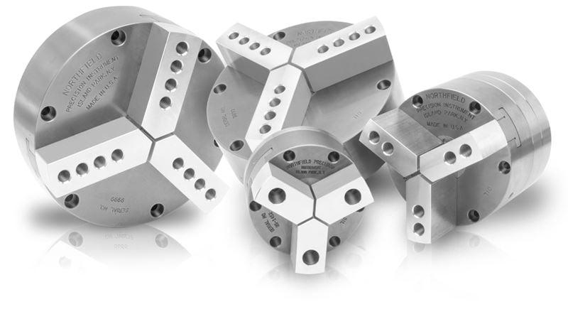 4 Inch Model 450W-AUTOLUBE Air Chuck - Northfield