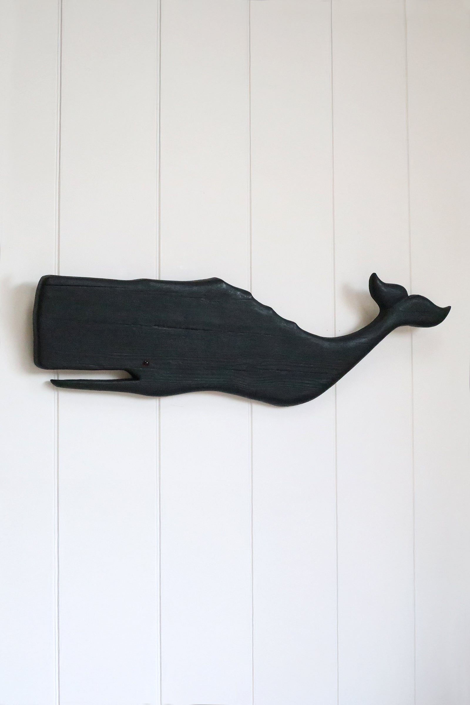 Large Carved Whale by Martin Scorey