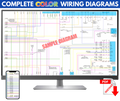 1996 Geo Prizm Complete Electrical schematic Color Wiring Diagram PDF manual