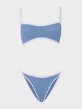 Tyler Bikini - Cornflower/White