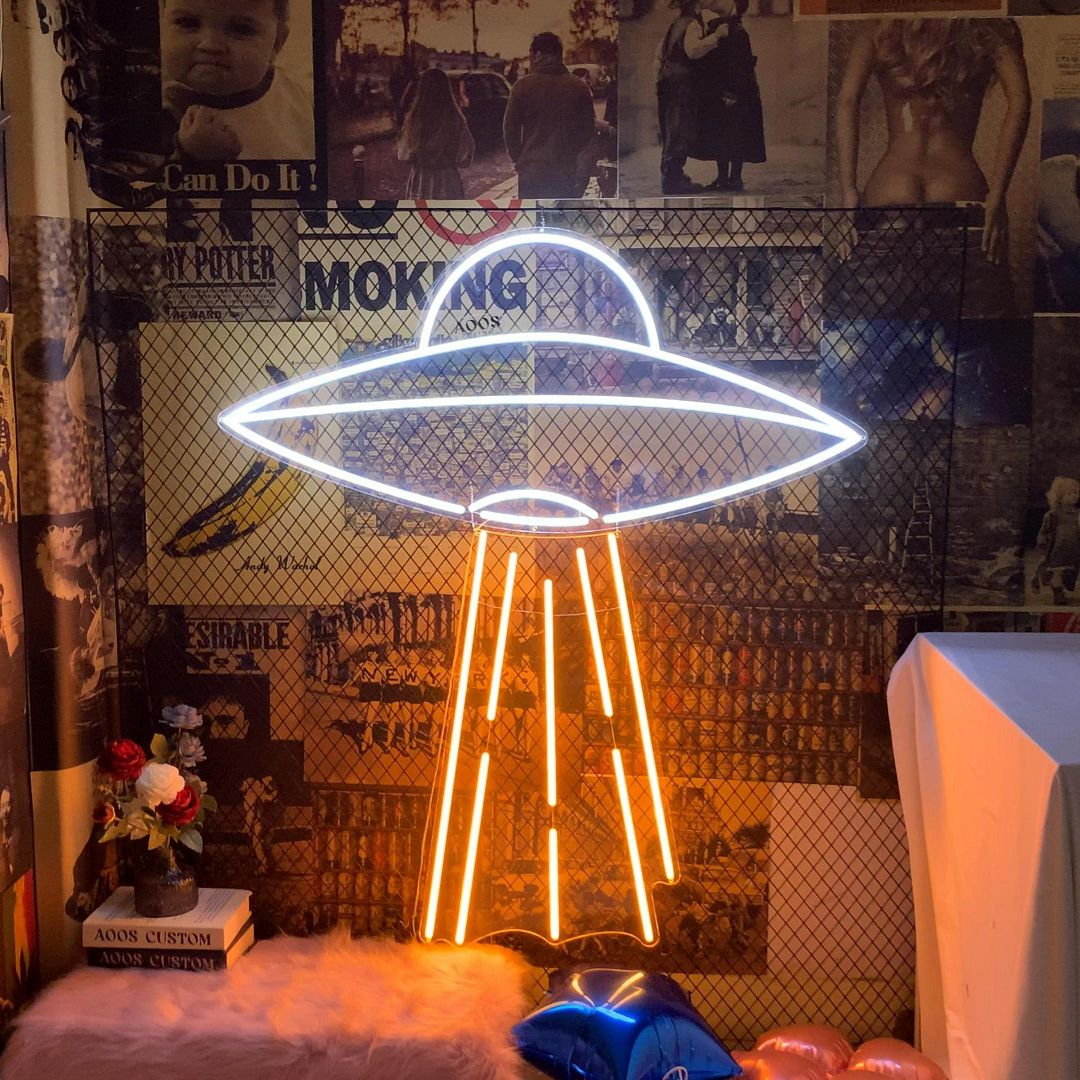 Ufo LED Neon Sign light up sign
