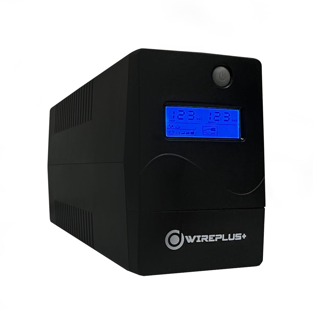UPS Wireplus Smart 1000VA/600W con Pantalla LCD y 4 Tomas 120VAC
