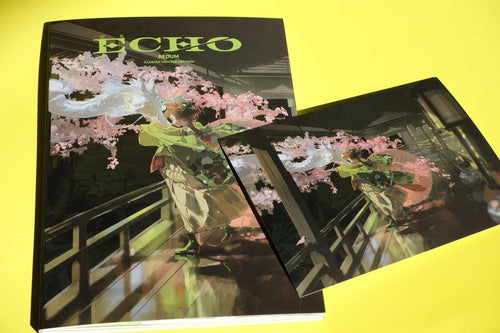 "Echo" art book, 7 x 10", by Redum