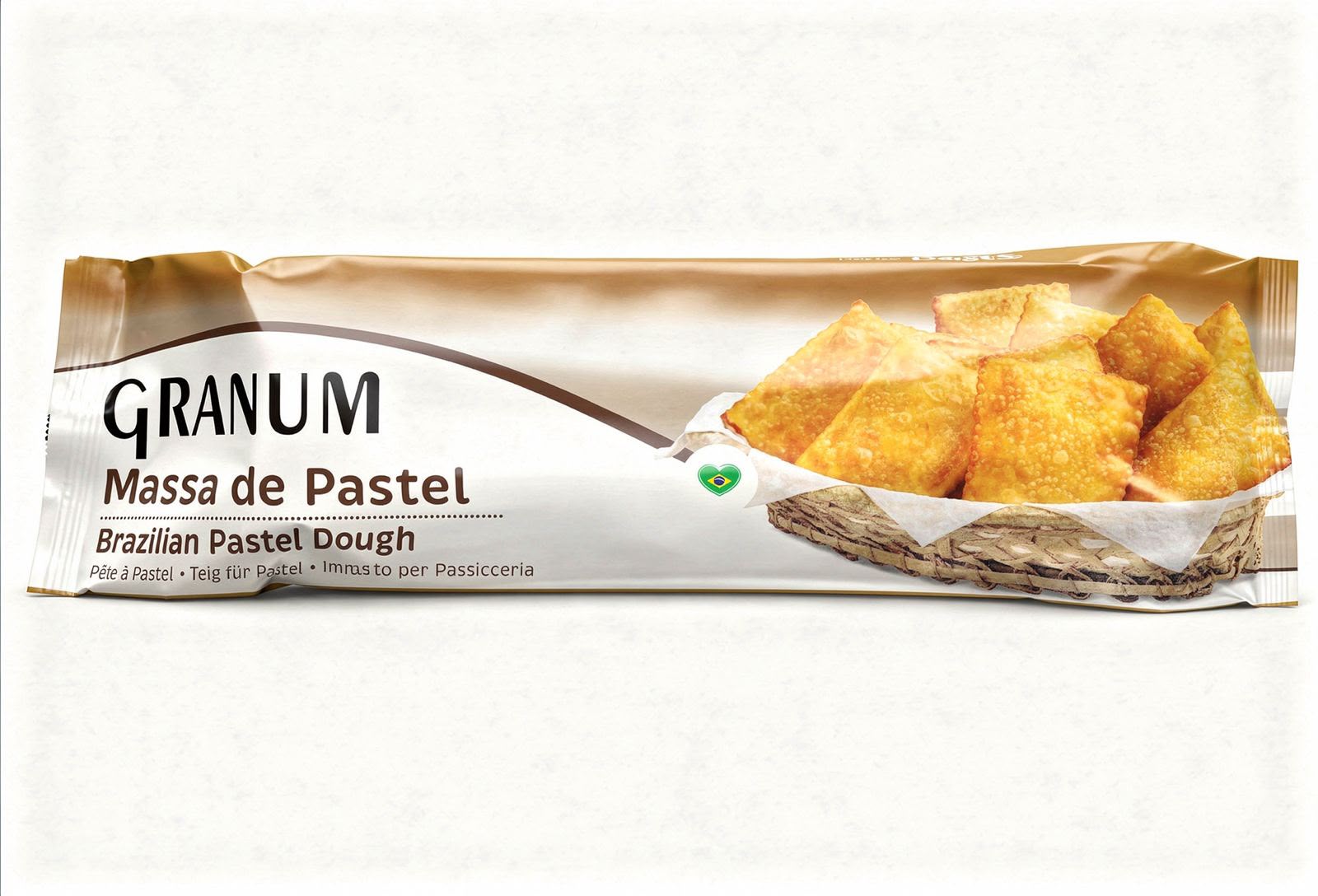 Granum Frozen Pastel/Lasagne Pastry Roll (Massa de Pastel) 1kg