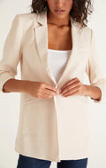 Z Supply Women's Cinema Blazer - Ecru