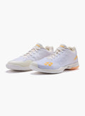 YONEX POWER CUSHION AERUS Z WHITE/ORANGE WOMEN BADMINTON SHOE