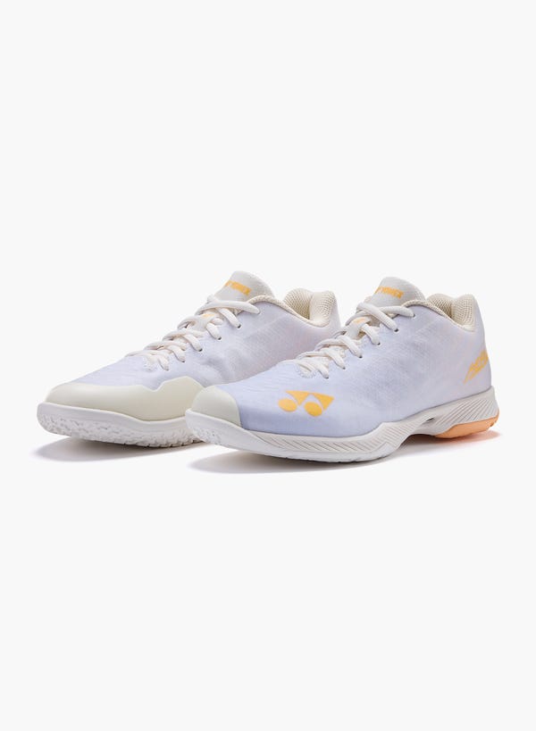 YONEX POWER CUSHION AERUS Z WHITE/ORANGE WOMEN BADMINTON SHOE