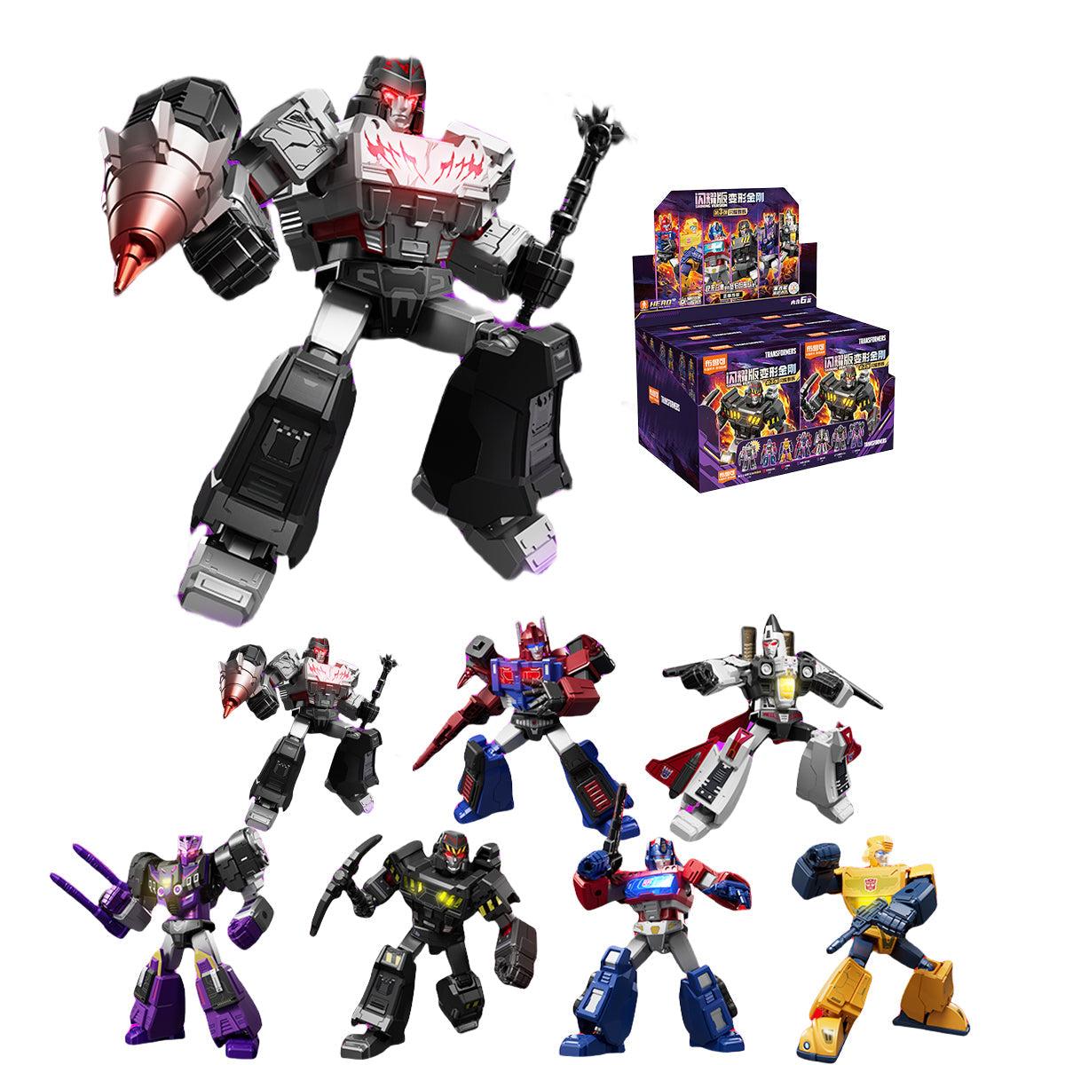 BLOKEES Transformers Shining Version 03 Shattered Universe 71123 Blind Box Figure
