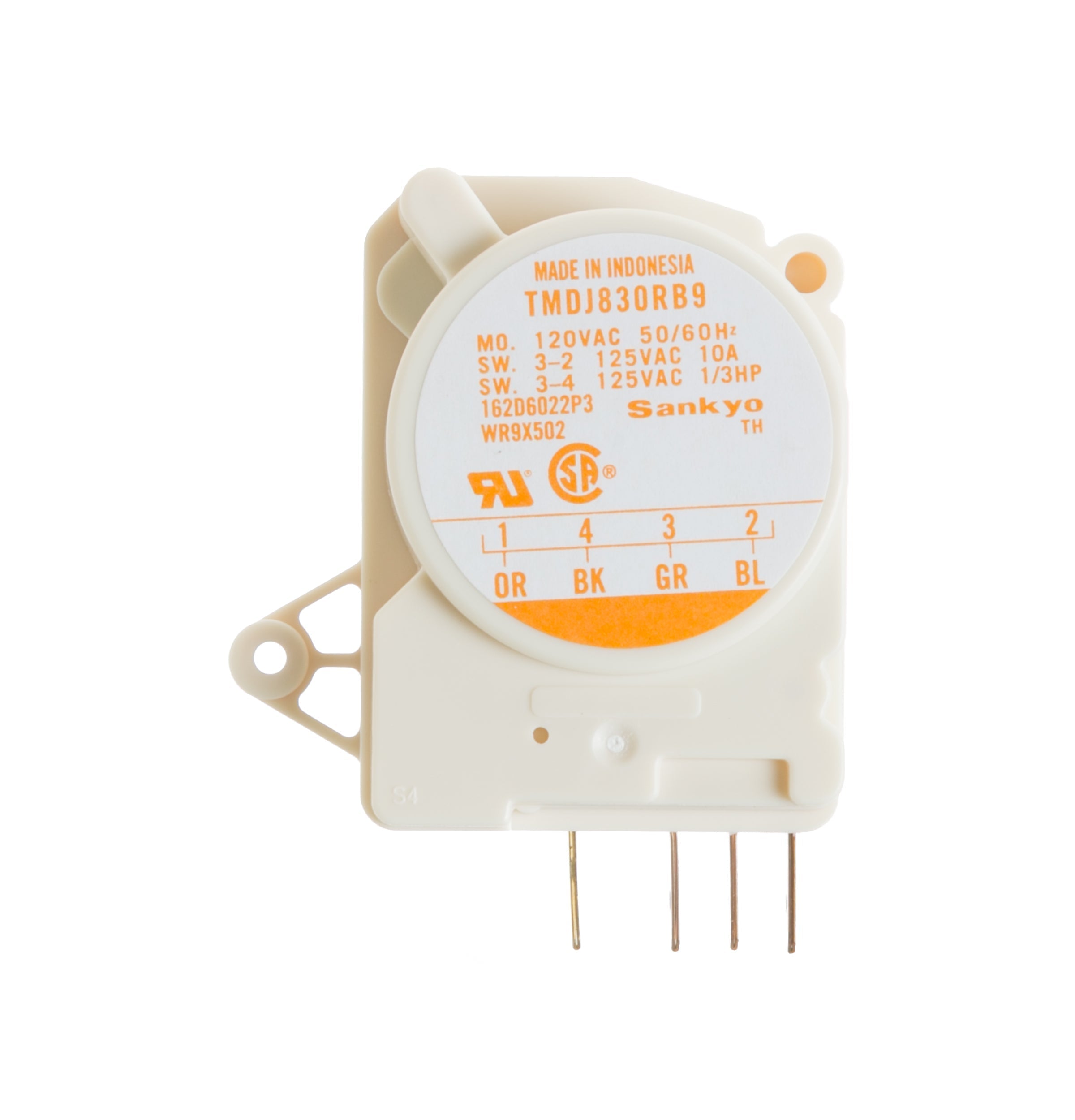 GE GTL18JCPDRBS Refrigerator Freezer Defrost Timer