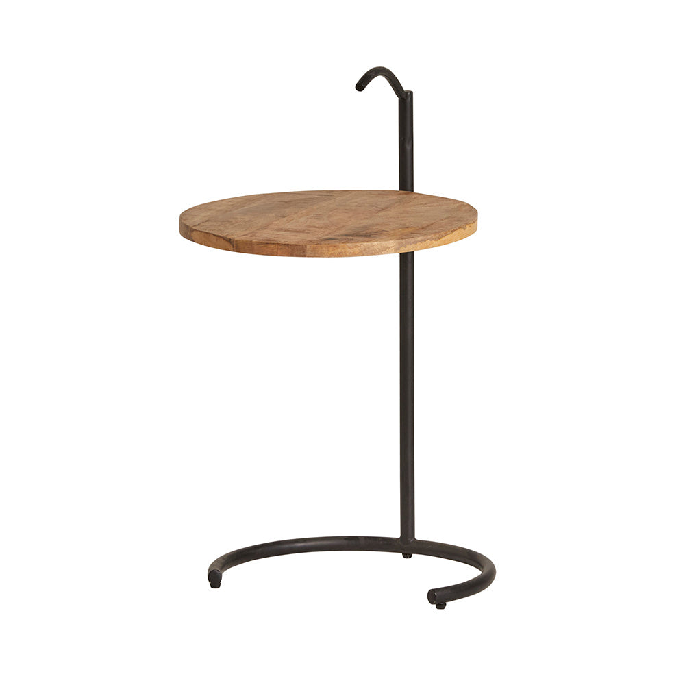 Bijzettafel met rond blad (set of 2)