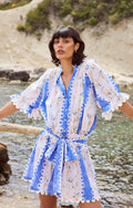 Bluebell Bird of Paradise Blouson Dress