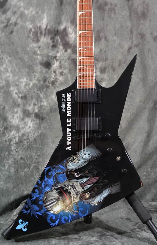 Dean Megadeth Dave Mustaine Signature Zero a Tout Le Monde Graphics Explorer w Case