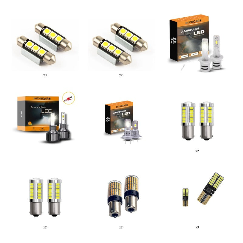 Pack LED SEAT LEON (1M1) 1.6 (1999 à 2006) – Pack Complet