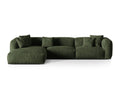 3-zits hoekbank Martina links velvet