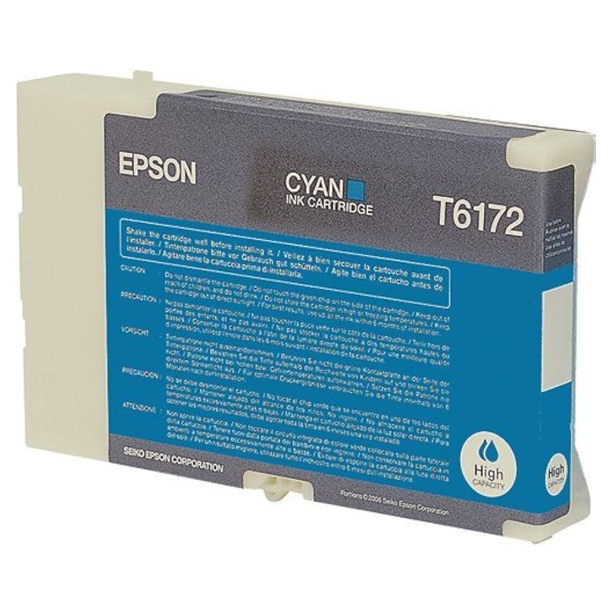 EPSON T617 (T617200) Cyan Originale Cartouche à Jet d'encre