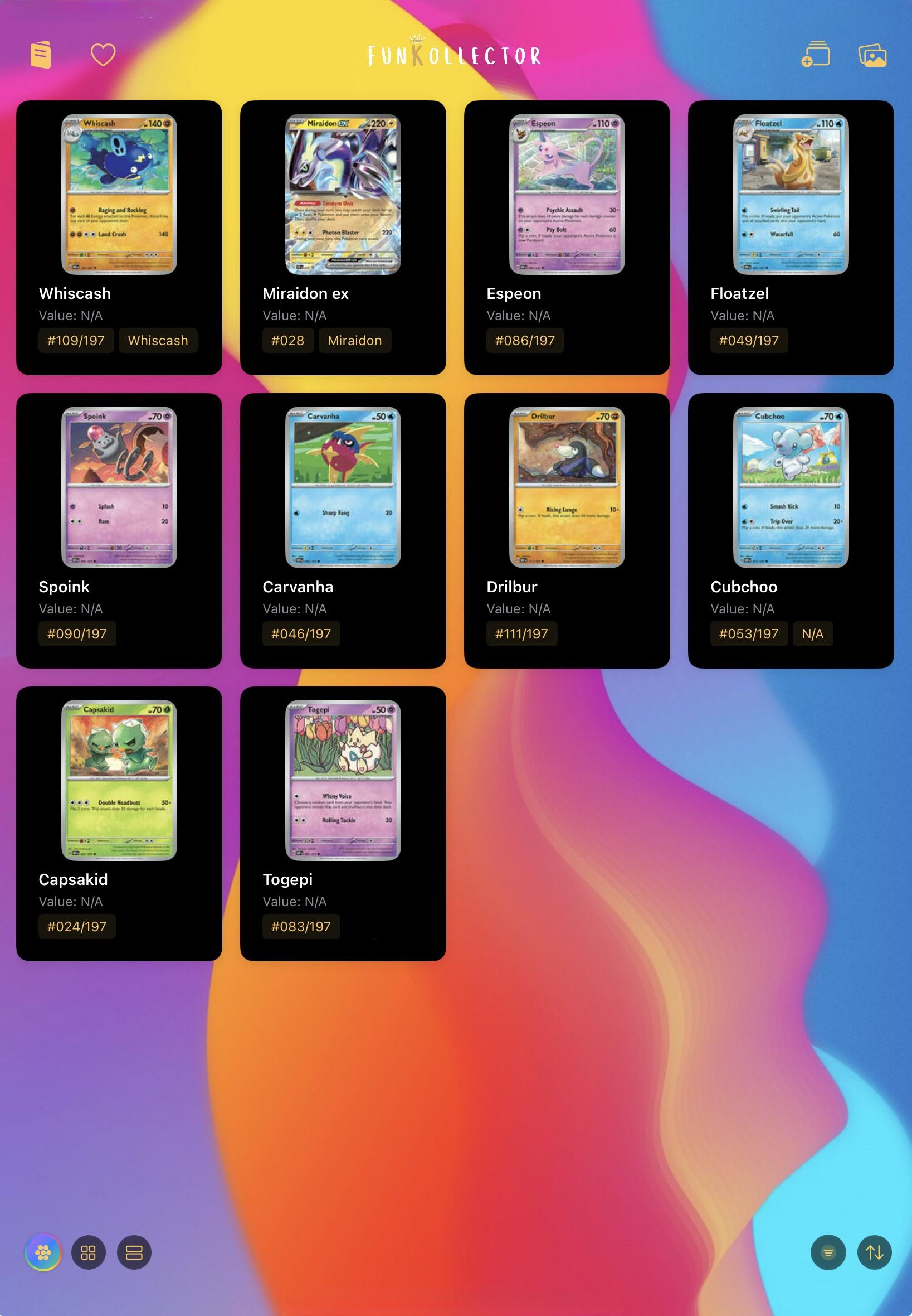 Curious what apps people are using in 2025 to track their Pokémon card  collections : r/pokemoncards
