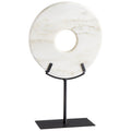 cy-02309 Disk On Stand|White-Large | Main Image