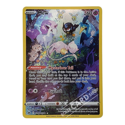 Mew (Ultra Rare) - Crown Zenith: Galarian Gallery