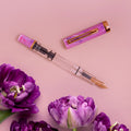 TWSBI Eco Fountain Pen in Fluorite Purple with Bronze Trim