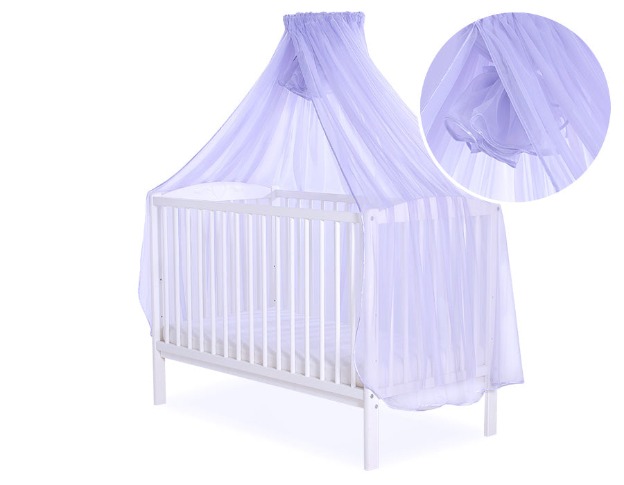 Muggennet - klamboe - optimale bescherming tegen muggen en insecten voor babybed en ledikant