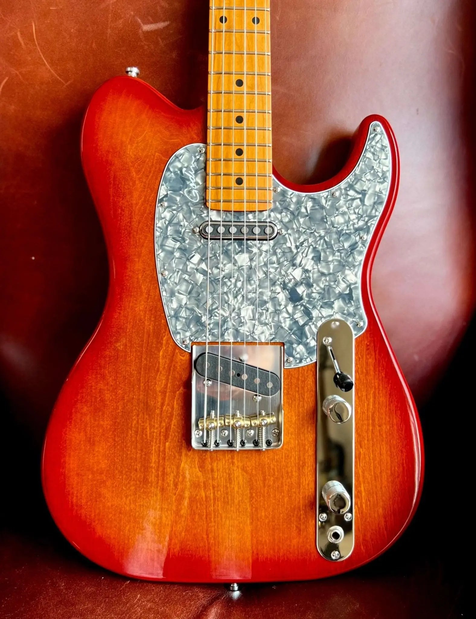 Godin Stadium Pro Electric Guitar ~ Sunset Burst MN - Richards Guitars Of Stratford Upon Avon