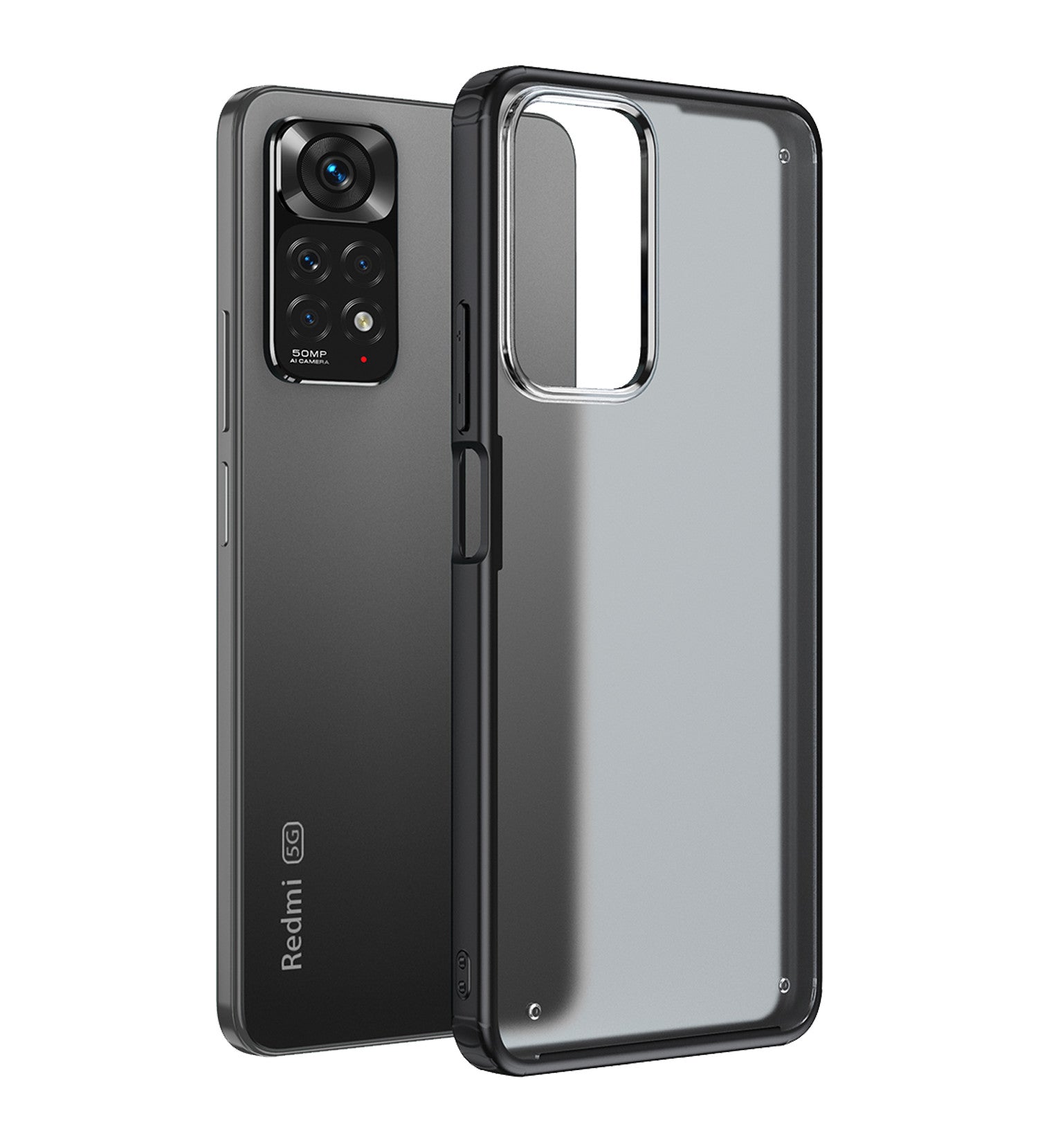 Redmi Note 11 Pro 4G, Redmi Note 11 Pro+ Plus 5G, 6.67 inch Rugged Frosted Back Cover