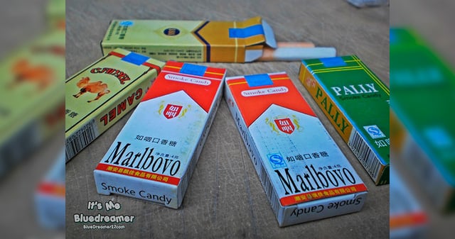 marlboro cigarettes bubbles Had these cigarette shaped bubblegums? I used to pretend I was smoking them...lol : r/nostalgia