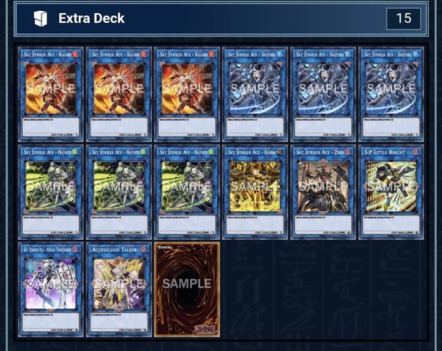 Help Building Sky Striker Deck : r/masterduel