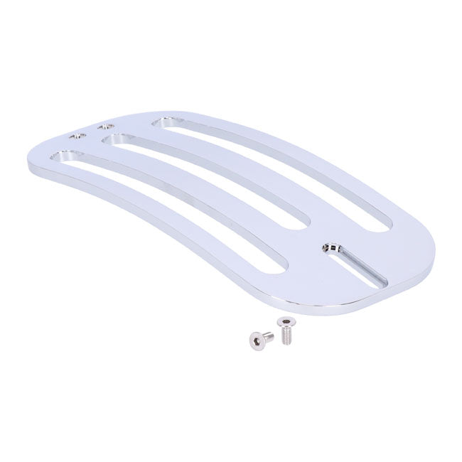 Highway Hawk Billet Solo Luggage Rack for Honda 97-08 VT 750 Shadow / Spirit / Chrome  - Customhoj