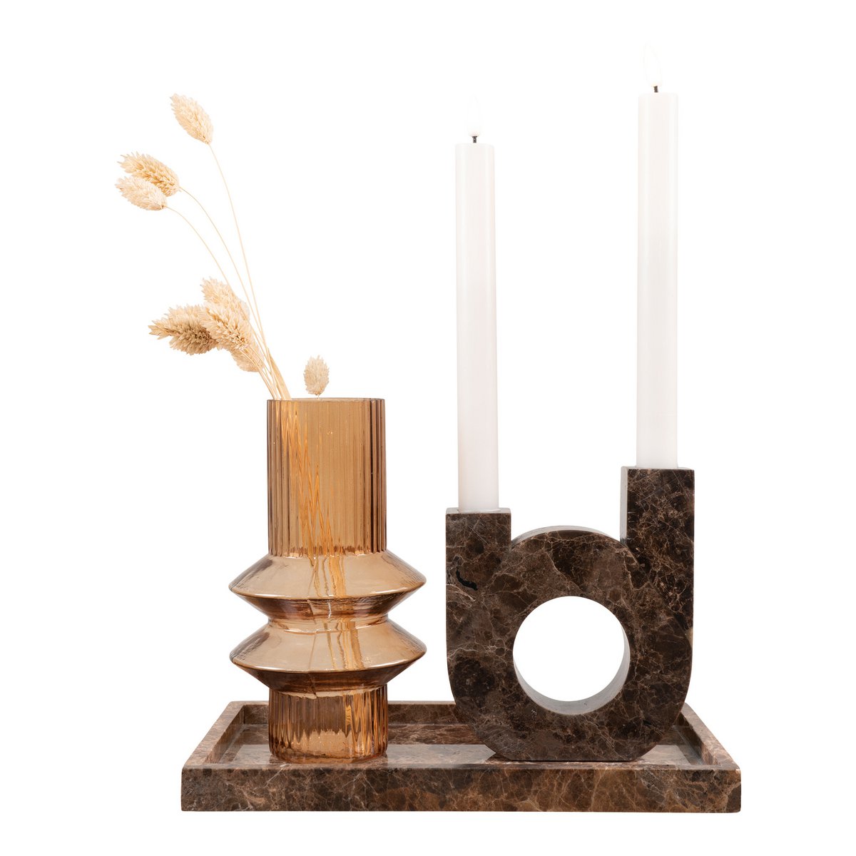 House Nordic ApS - Dienblad - Bruin - Deco Delights Dienblad