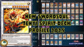 New Swordsoul Tenyi Spirit Deck Profile 2025